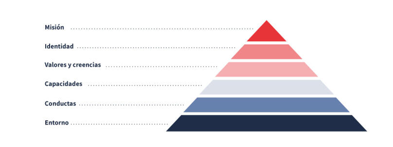 niveles de la piramide de dilts