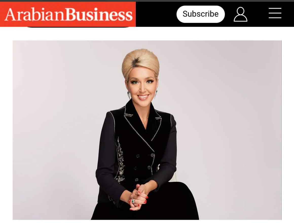 Arabian Business: Mila Semeshkina Is Among the Top Leaders Changing the Middle East!